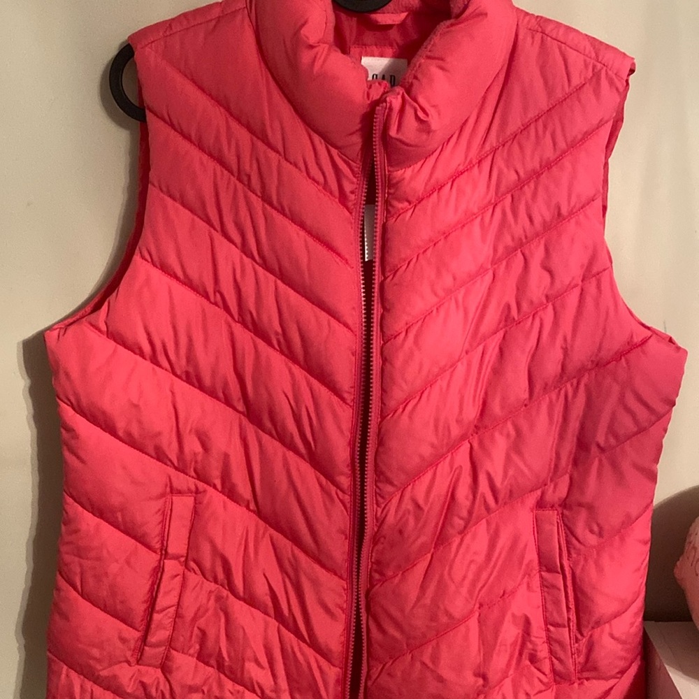 Bright Pink GAP vest